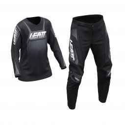 ZESTAW OFFROADOWY (BLUZA I SPODNIE) LEATT RIDE KIT 3.5 JUNIOR BLACK M/EU130/140C