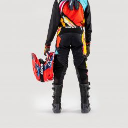 ZESTAW OFFROADOWY (BLUZA I SPODNIE) LEATT RIDE KIT 3.5 JUNIOR CARNIVAL M/EU130/140C