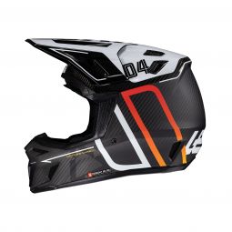 KASK Z GOGLAMI LEATT KIT MOTO 9.5 CARBON/WHITE V25 (63-64CM)