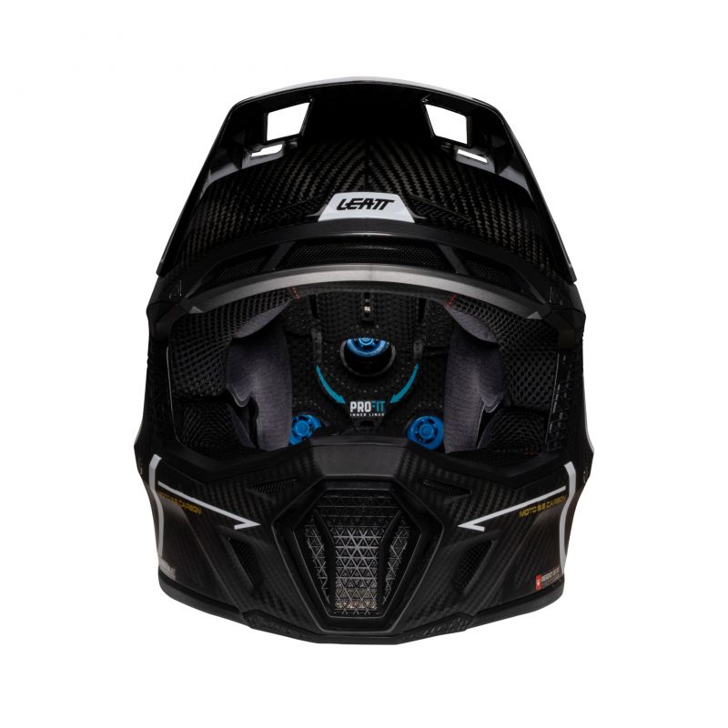 KASK Z GOGLAMI LEATT KIT MOTO 9.5 CARBON/WHITE V25 (63-64CM)