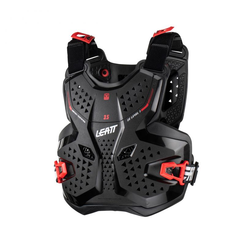 BUZER LEATT PROTECTOR 3.5 JUNIOR BLACK/RED (147-159CM)