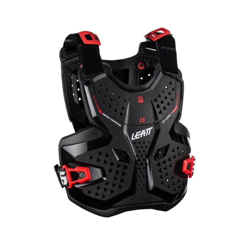 BUZER LEATT PROTECTOR 3.5 JUNIOR BLACK/RED (147-159CM)