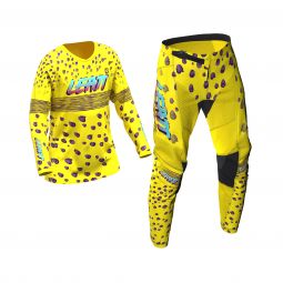 ZESTAW OFFROADOWY (BLUZA I SPODNIE) LEATT RIDE KIT 3.5 JUNIOR CHEETAH M/EU130/140C