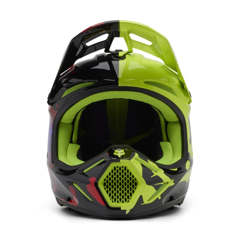 KASK FOX V3 THROTTLE FLUORESCENT YELLOW