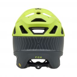 KASK ROWEROWY FOX DROPFRAME PRO RUNN CE FLUORESCENT YELLOW
