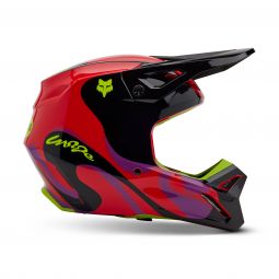 KASK FOX V1 EMOTION FLUORESCENT RED