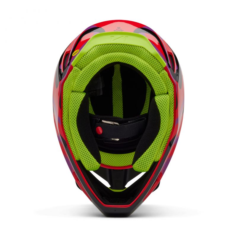 KASK FOX V1 EMOTION FLUORESCENT RED