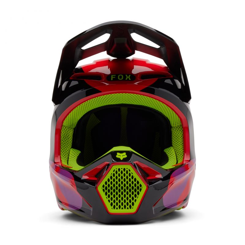 KASK FOX V1 EMOTION FLUORESCENT RED