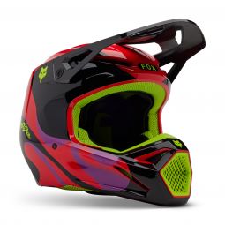 KASK FOX V1 EMOTION FLUORESCENT RED