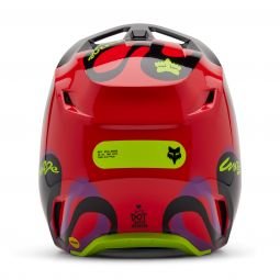 KASK FOX V1 EMOTION FLUORESCENT RED
