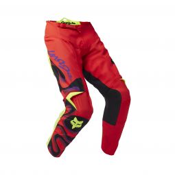 SPODNIE FOX 180 EMOTION FLUORESCENT RED