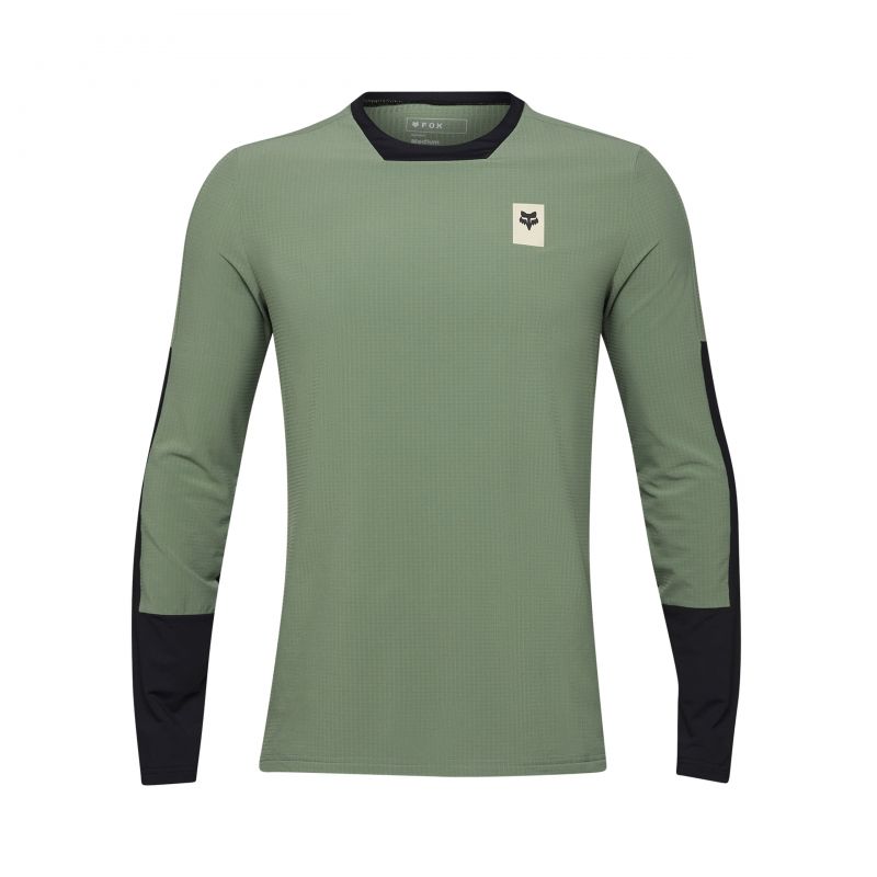 KOSZULKA ROWEROWA Z DŁUGIM RĘKAWEM FOX FOX DEFEND THERMAL BLACK