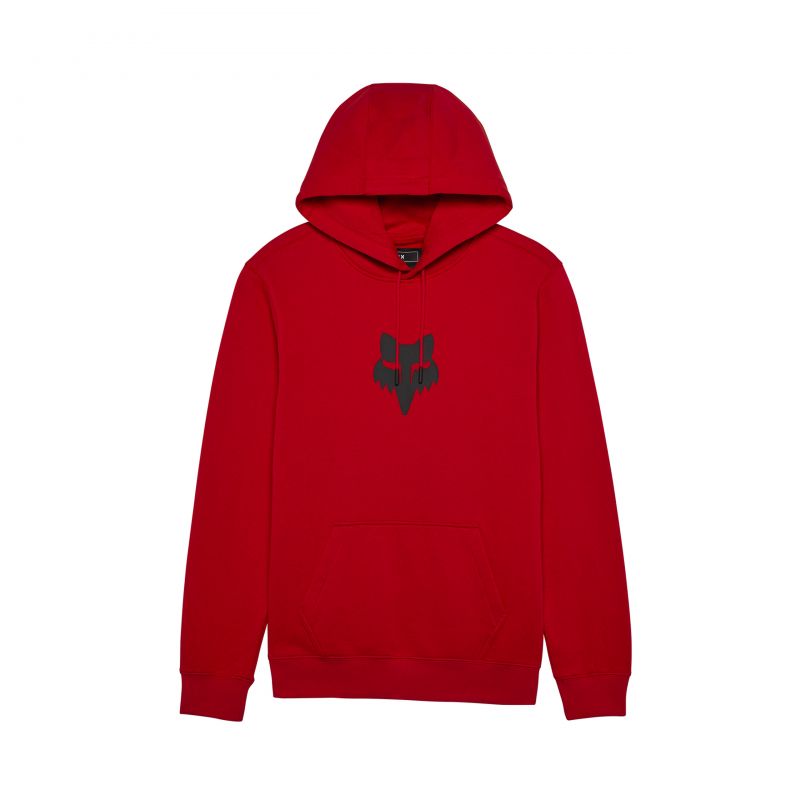 BLUZA Z KAPTUREM FOX HEAD FLEECE PO FLAME RED
