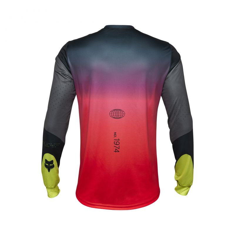 KOSZULKA ROWEROWA Z DŁUGIM RĘKAWEM FOX RANGER REVISE BLACK/PINK