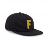 CZAPKA Z DASZKIEM FOX BIG F ADJUSTABLE WOOL BLACK