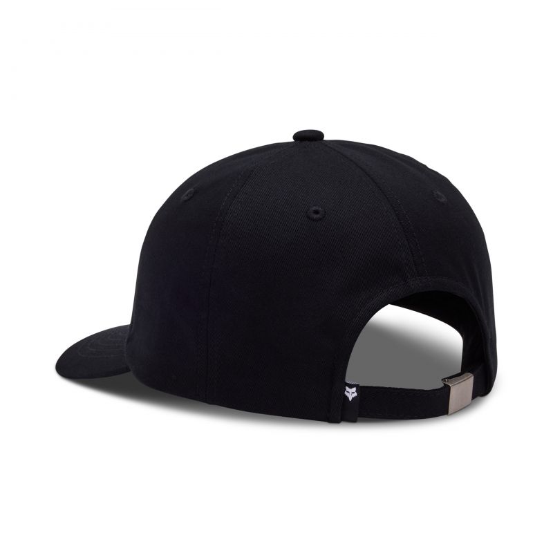 CZAPKA Z DASZKIEM FOX WORDMARK ADJUSTABLE BLACK/WHITE