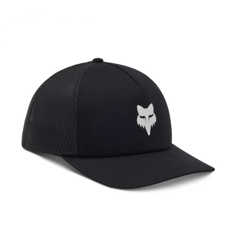 CZAPKA Z DASZKIEM FOX FOX HEAD TRUCKER BLACK