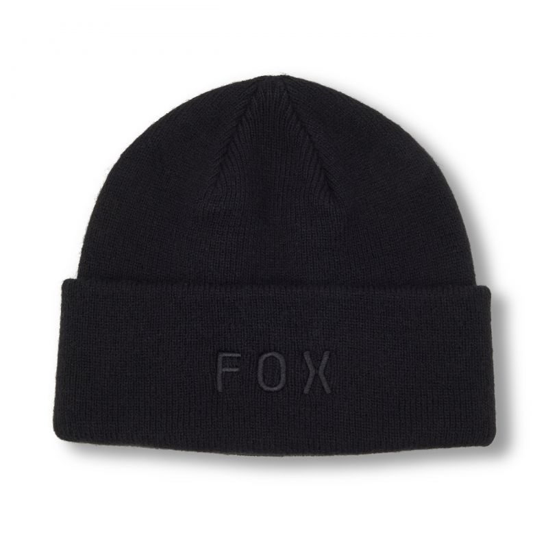 CZAPKA ZIMOWA FOX WORDMARK BEANIE BLACK