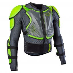 KOSZULKA Z OCHRANIACZAMI FOX TITAN SPORT DARK SHADOW