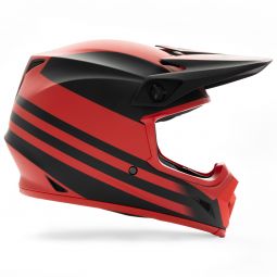 KASK BELL MX-9 MIPS DISRUPT MATTE BLACK/RED