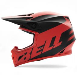 KASK BELL MX-9 MIPS DISRUPT MATTE BLACK/RED