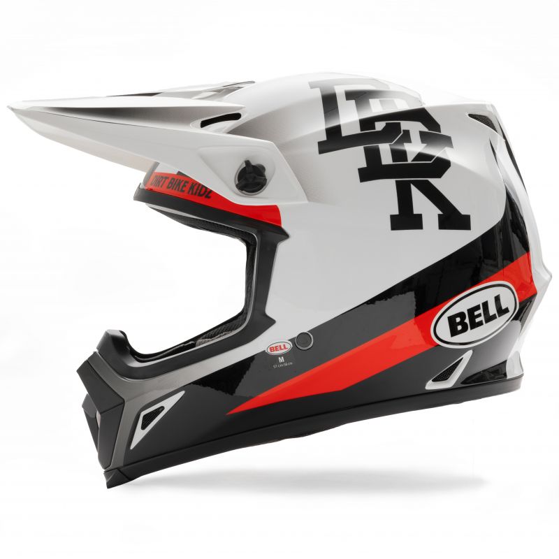 KASK BELL MX-9 MIPS TWITCH DBK WHITE/BLACK