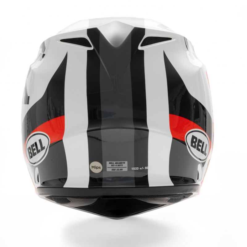 KASK BELL MX-9 MIPS TWITCH DBK WHITE/BLACK