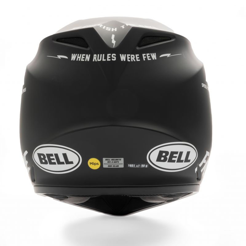 KASK BELL MX-9 MIPS FASTHOUSE PROSPECT MATTE BLACK/WHITE