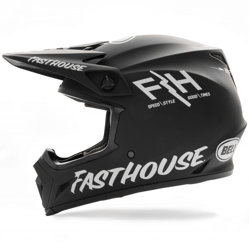 KASK BELL MX-9 MIPS FASTHOUSE PROSPECT MATTE BLACK/WHITE