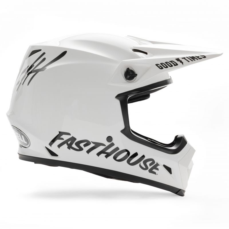 KASK BELL MX-9 MIPS FASTHOUSE WHITE/BLACK