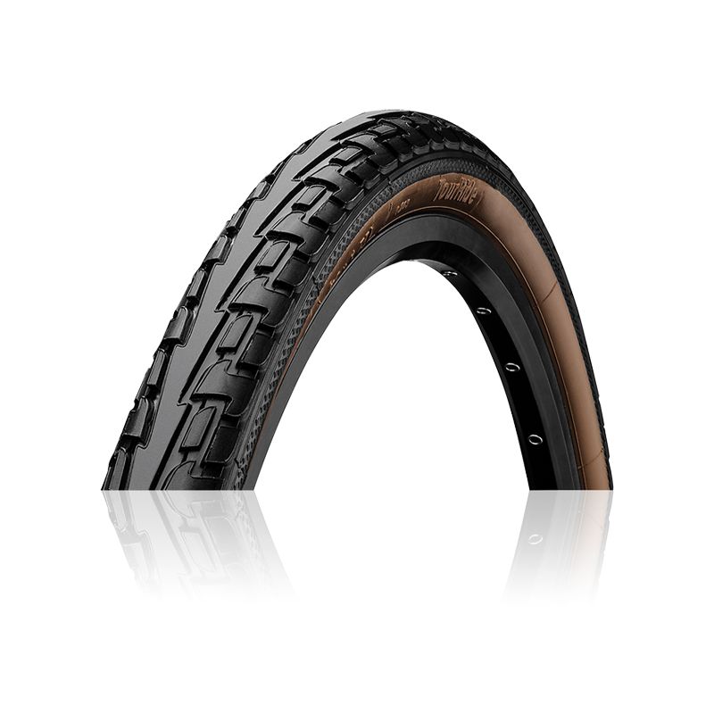 Opona Ride Tour 28x1.75 Brązowa Drut