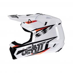 KASK Z GOGLAMI LEATT KIT MOTO 3.5 JUNIOR V25 (53-54CM) WHITE