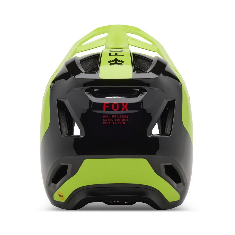KASK ROWEROWY FOX JUNIOR RAMPAGE BARGE CE/CPSC FLUORESCENT YELLOW
