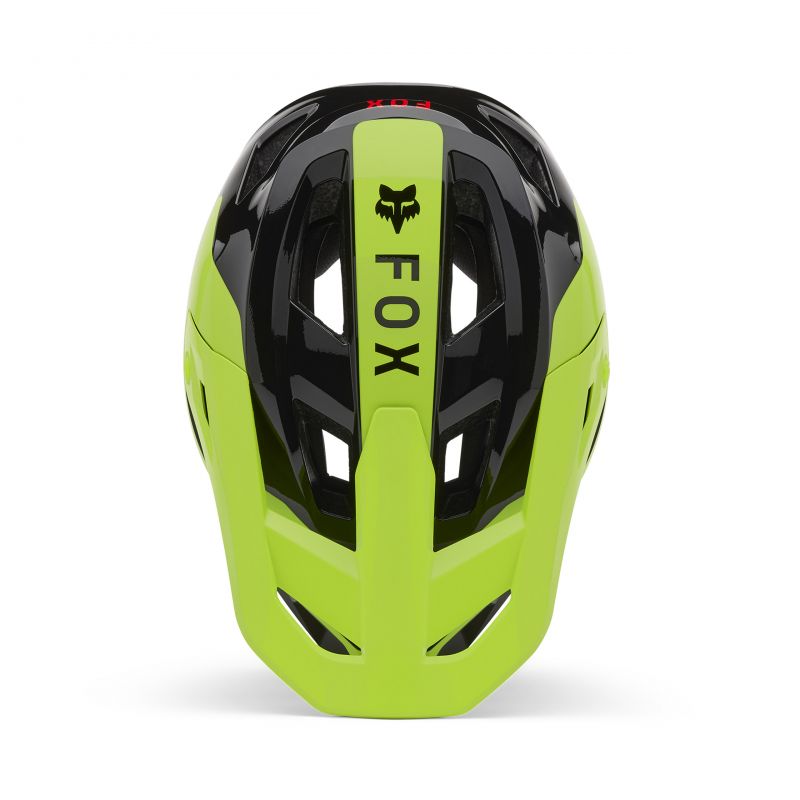 KASK ROWEROWY FOX JUNIOR RAMPAGE BARGE CE/CPSC FLUORESCENT YELLOW