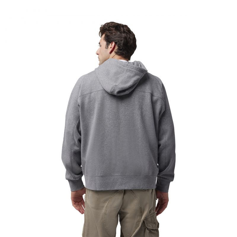 BLUZA Z KAPTUREM FOX MOTO-X OVERSIZED FLC ZIP HEATHER GRAPHITE