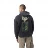 BLUZA Z KAPTUREM FOX THROTTLE OVERSIZED FLC PO BLACK