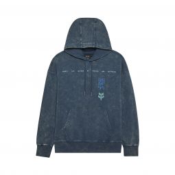 BLUZA Z KAPTUREM FOX THROTTLE OVERSIZED FLC PO DARK VINTAGE