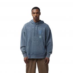BLUZA Z KAPTUREM FOX THROTTLE OVERSIZED FLC PO DARK VINTAGE