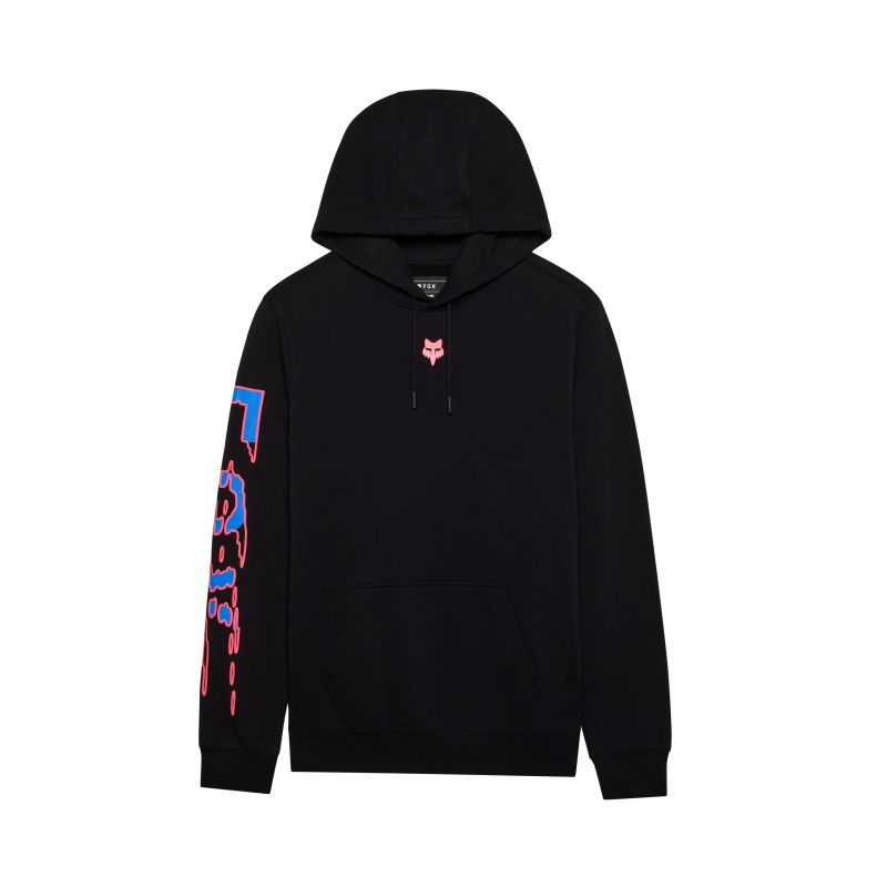 BLUZA Z KAPTUREM FOX EMOTION BLAST FLEECE PO BLACK