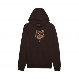 BLUZA Z KAPTUREM FOX THE WORLD FLEECE PO COCOA