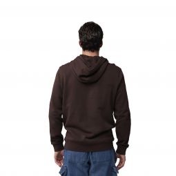 BLUZA Z KAPTUREM FOX THE WORLD FLEECE PO COCOA