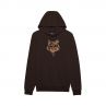 BLUZA Z KAPTUREM FOX THE WORLD FLEECE PO COCOA