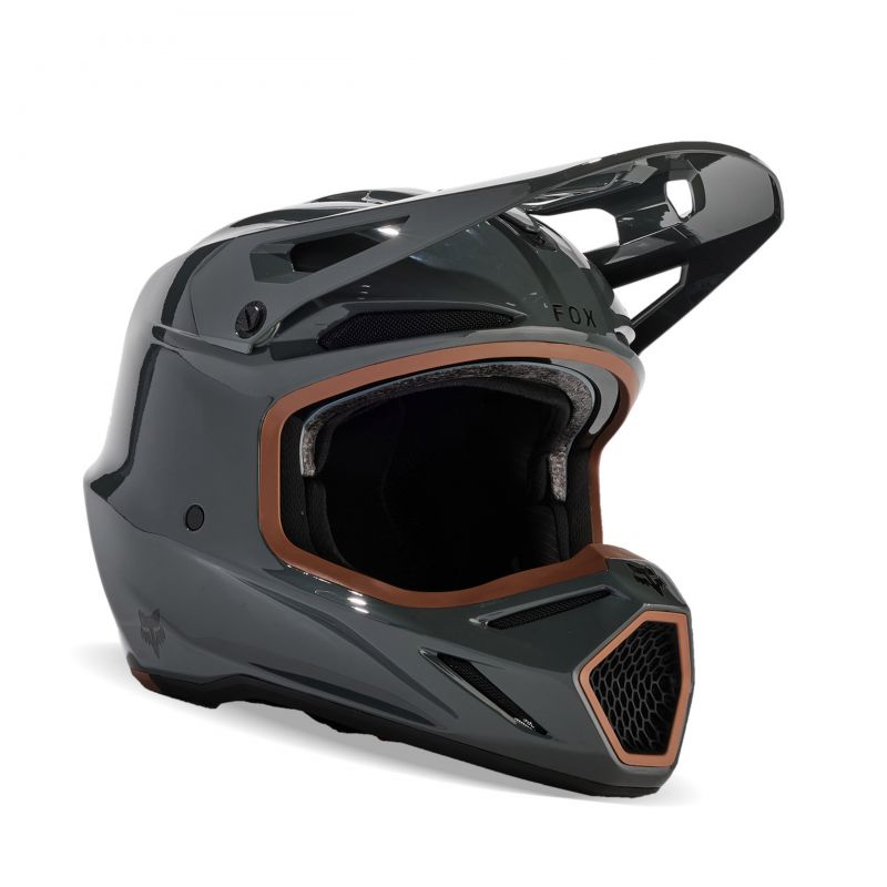 KASK FOX V3 RS CARBON SOLID DARK SHADOW