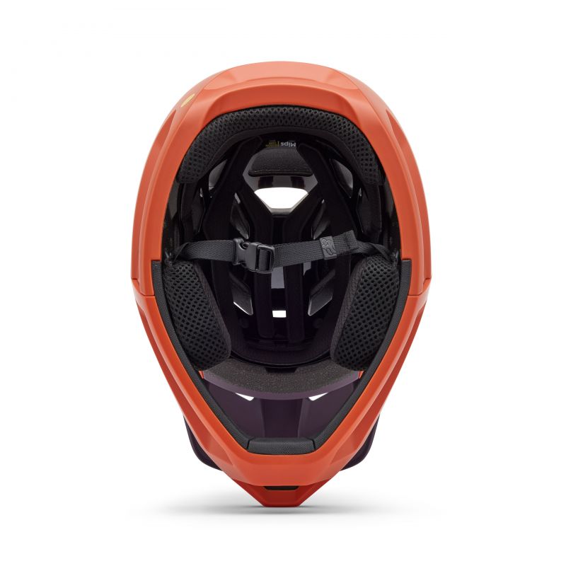 KASK ROWEROWY FOX PROFRAME CLYZO CE ATOMIC ORANGE
