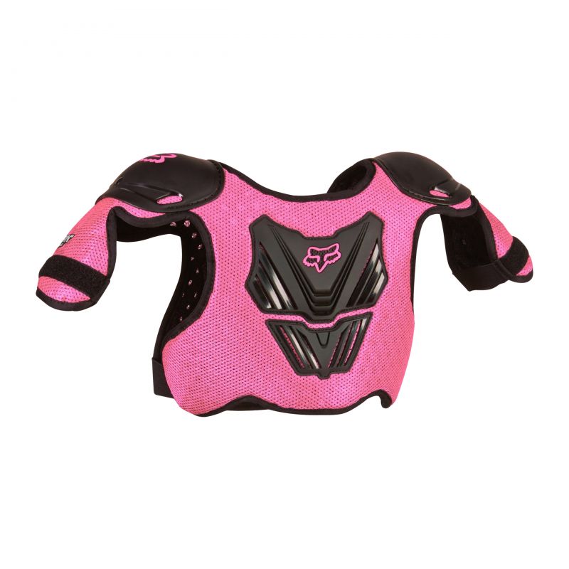 OCHRANIACZ FOX KIDS PEEWEE TITAN ROOST DEFLECTOR BLACK/PINK