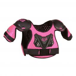 OCHRANIACZ FOX KIDS PEEWEE TITAN ROOST DEFLECTOR BLACK/PINK