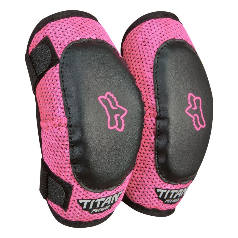 OCHRANIACZ FOX KIDS PEEWEE TITAN ELBOW GRD S/M BLACK/PINK