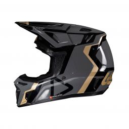 KASK Z GOGLAMI LEATT KIT MOTO 8.5 V25 BLACK (63-64CM)