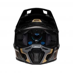 KASK Z GOGLAMI LEATT KIT MOTO 8.5 V25 BLACK (63-64CM)