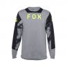 KOSZULKA ROWEROWA Z DŁUGIM RĘKAWEM FOX JUNIOR DEFEND TAUNT STEEL GREY